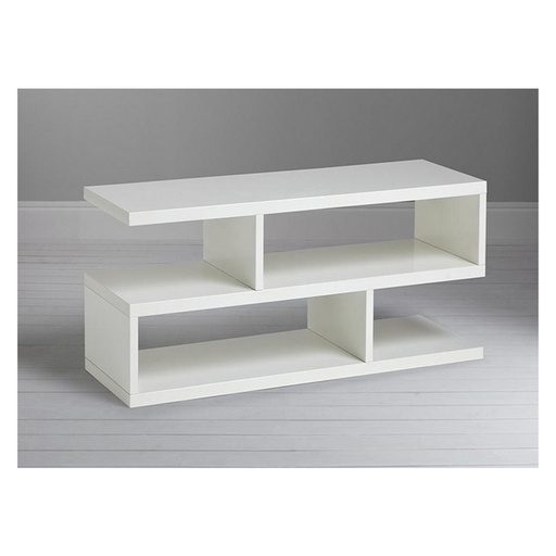 MDF White Tv Unit - 100 × 45 × 30 cm