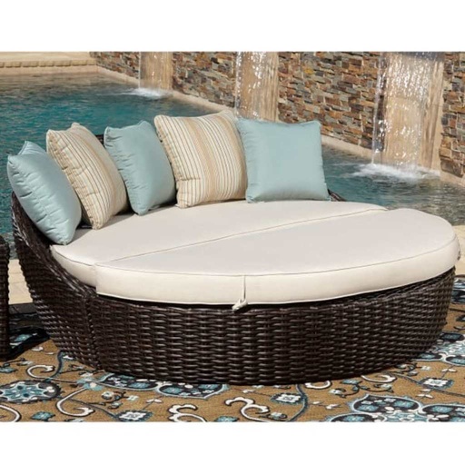 ETH.EL38 Outdoor Sofa - Brown