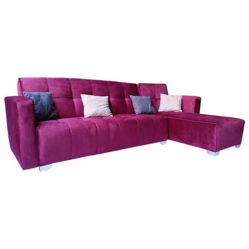 Beech Wood Sofa Bed - Pink