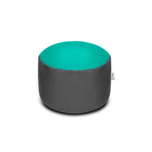 PVC and Foam Pouf Blue