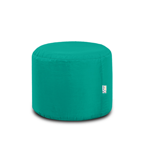 PVC and Foam Pouf Blue