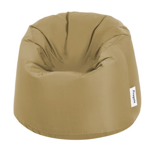 Foam and PVC Beanbag - Beige